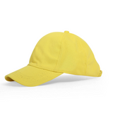 Yellow Lightweight Twill Adjustable Cap