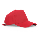 Red Lightweight Twill Adjustable Cap