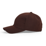 Brown Lightweight Twill Adjustable Cap