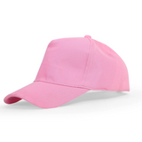 Pink Lightweight Twill Adjustable Cap