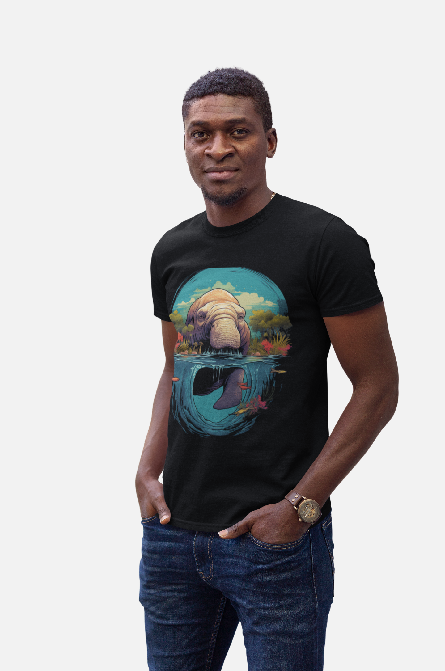 BOMBAE TEES  Unisex T-Shirt FLORIDA MANATEE 11